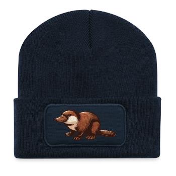 Schnabeltier - Recycelte Patch Beanie - French Navy - Vorne