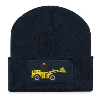 Bagger - Recycelte Patch Beanie - French Navy - Vorne