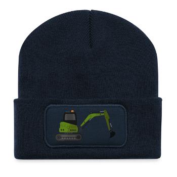 Bagger - Recycelte Patch Beanie - French Navy - Vorne