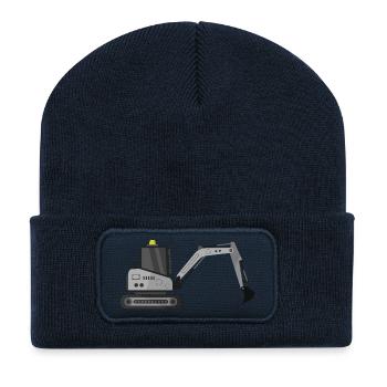 Bagger - Recycelte Patch Beanie - French Navy - Vorne