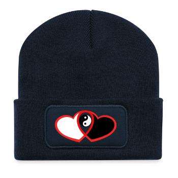 Beingless Love - Recycled Patch Beanie - french navy - Front
