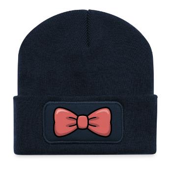 Fly comic - Recycled Patch Beanie - french navy - Front