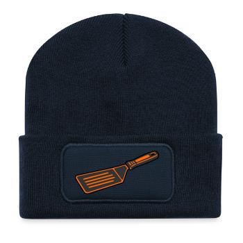 Grill Turner BBQ Spatula Grill Master Cooking - Recycled Patch Beanie - french navy - Front