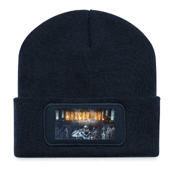 Maxcontrol 1 - Beanie recyclé à patch - bleu marine - Devant