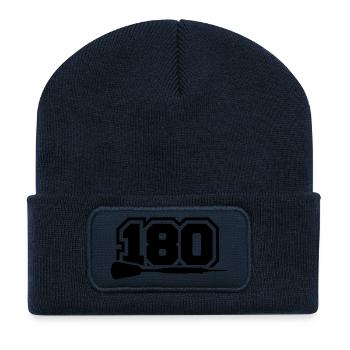 darts_180_tk1 - Recycled Patch Beanie - french navy - Front