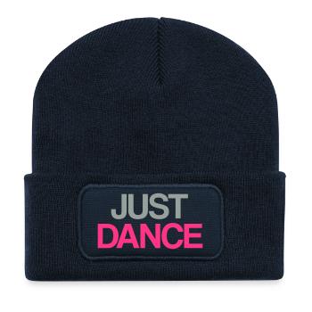 just dance - Beanie recyclé à patch - bleu marine - Devant