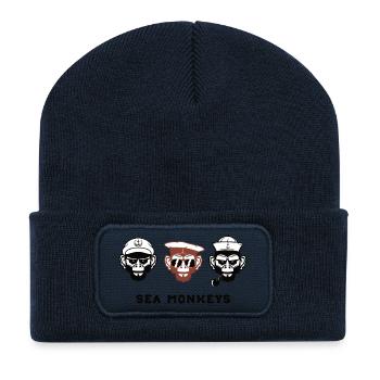 Matrosen - Recycelte Patch Beanie - French Navy - Vorne