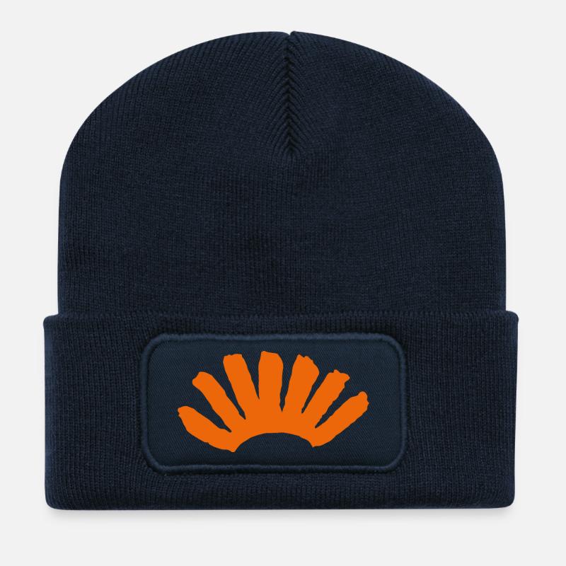 sibiszene logo - Recycelte Patch Beanie - French Navy