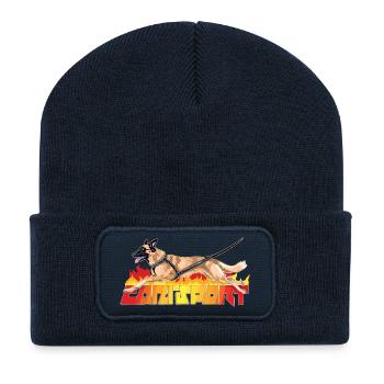 Mechelen canisport - Recycled Patch Beanie - french navy - Front