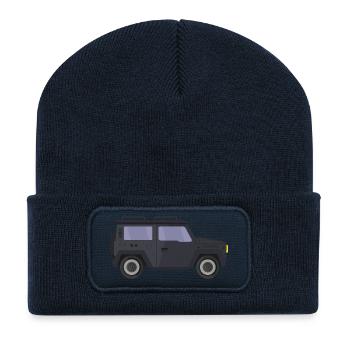 Jeep - Recycled Patch Beanie - french navy - Front