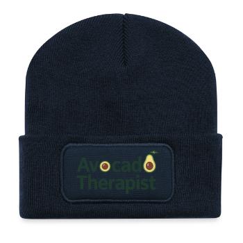 Thérapeute avocat Diététicien Conseiller professionnel - Beanie recyclé à patch - bleu marine - Devant