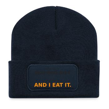 Seafood Diet Food - Recycled Patch Beanie - french navy - Front