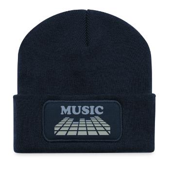 equalizer - Recycled Patch Beanie - french navy - Front
