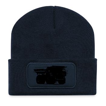 Muldenkipper - Recycled Patch Beanie - french navy - Front