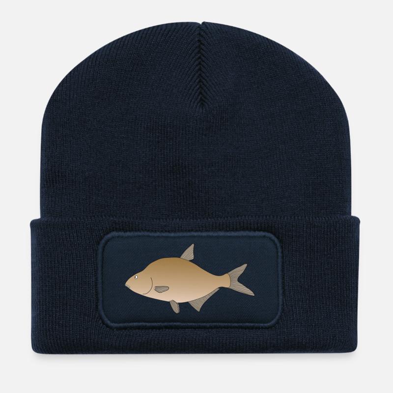 bream - Recycled Patch Beanie - french navy