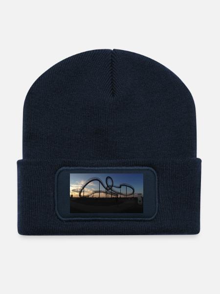 Tiger & Turtle - Recycelte Patch Beanie - French Navy