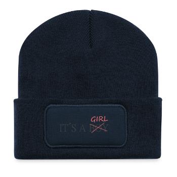 it ́s a girl - Recycled Patch Beanie - french navy - Front