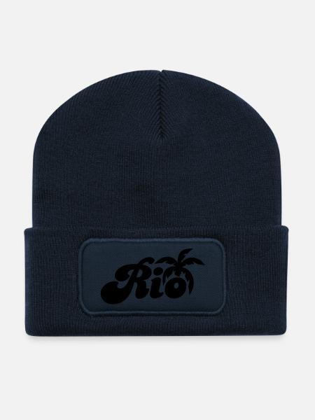 Río - Recycled Patch Beanie - french navy