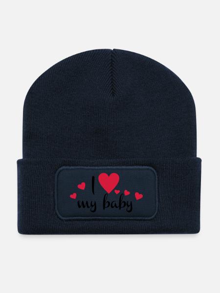 baby - Recycled Patch Beanie - french navy