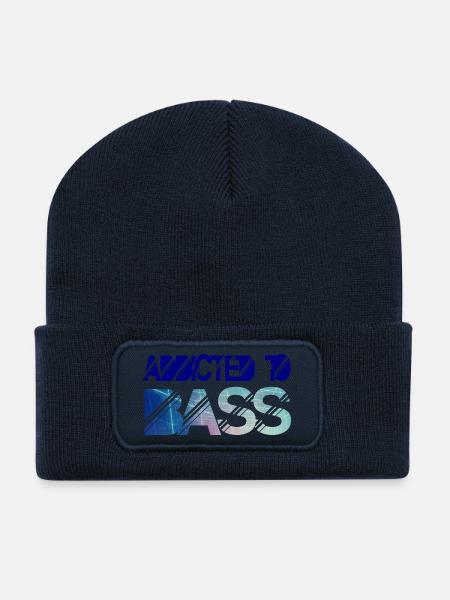 Addicted to bass - Recycelte Patch Beanie - French Navy