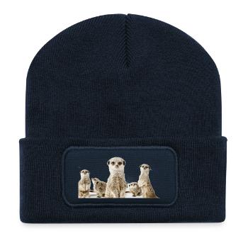 Ground Squirrel - Recycled Patch Beanie - french navy - Front