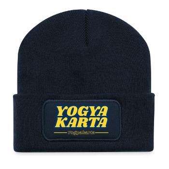 Yogyakarta Indonesia - Recycled Patch Beanie - french navy - Front