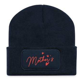 Happy Mather Day - Recycelte Patch Beanie - French Navy - Vorne