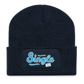 Single - Free to talk - Recycled Patch Beanie - french navy - Front