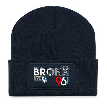 Urban Bronx Sport Style Grafik - Recycelte Patch Beanie - French Navy - Vorne