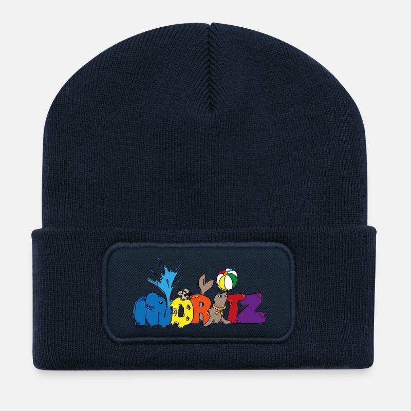 Moritz in the circus - Recycled Patch Beanie - french navy