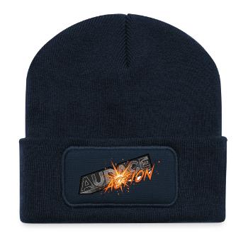 Audace et action - Recycled Patch Beanie - french navy - Front