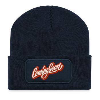 Coming Soon The Sexy Me - Recycelte Patch Beanie - French Navy - Vorne