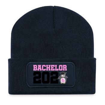 Bachelor 2026 Graduation Graduation - Recycled Patch Beanie - french navy - Front