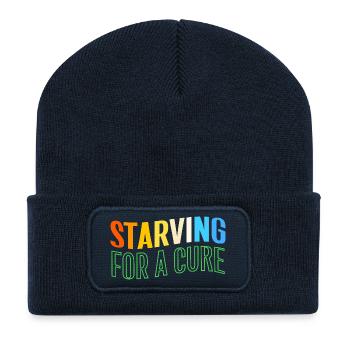Gastroparesie - Beanie recyclé à patch - bleu marine - Devant