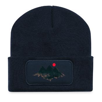 Urban Mountain - Nature Vibes by Free Art - Recycled Patch Beanie - french navy - Front