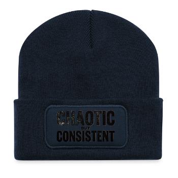 chaotic-but-consistent - Recycelte Patch Beanie - French Navy - Vorne
