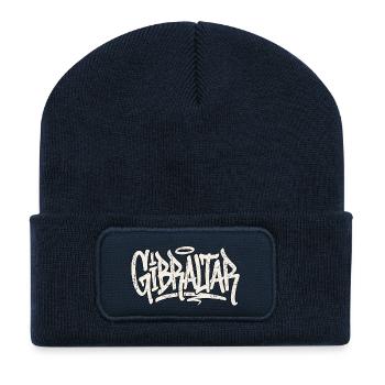 Gibraltar Graffiti Hip Hop - Recycelte Patch Beanie - French Navy - Vorne