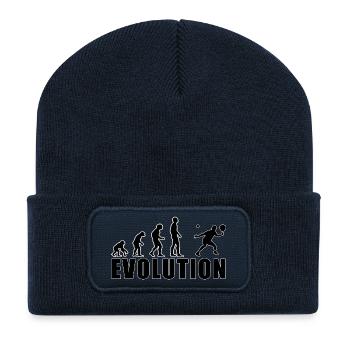 Evolution Padel Player Gift - Recycled Patch Beanie - french navy - Front