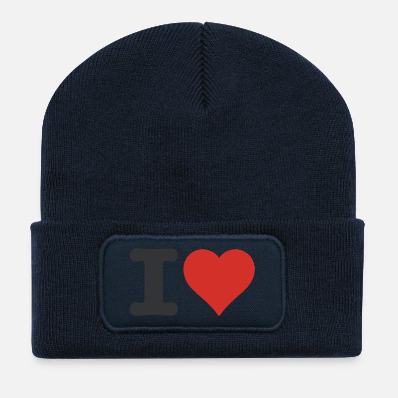 Ilove - Recycled Patch Beanie - french navy