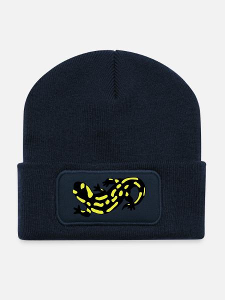 Salamander - Recycelte Patch Beanie - French Navy