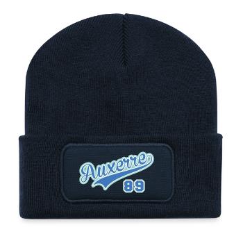 Bourgogne Auxerre 89 - Beanie recyclé à patch - bleu marine - Devant