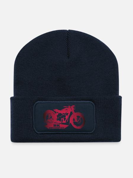 MZ BK Zschopau - Recycelte Patch Beanie - French Navy