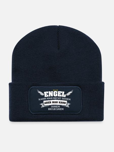 Engel - Recycelte Patch Beanie - French Navy