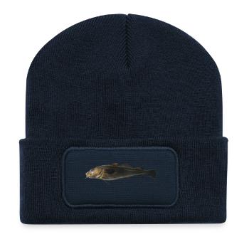 Dorsch - Recycelte Patch Beanie - French Navy - Vorne