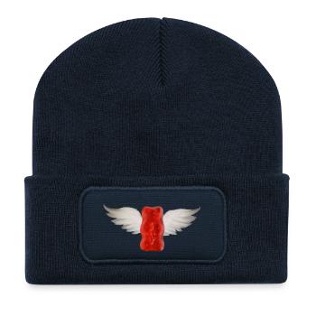 gummibaerchen_angel - Recycelte Patch Beanie - French Navy - Vorne