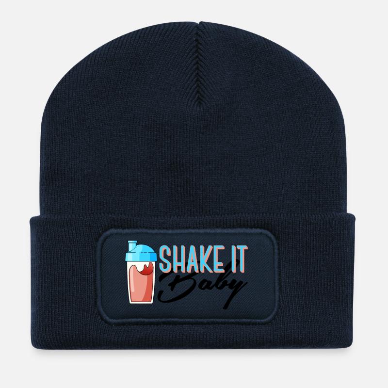 Shake it baby - Recycled Patch Beanie - french navy