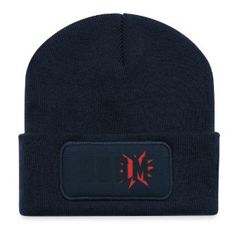 boom explosion - Recycled Patch Beanie - french navy - Front