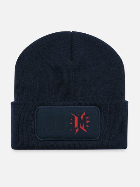 BoomExplosion - Recycelte Patch Beanie - French Navy