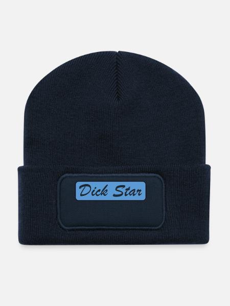 Dick Star Design - Recycelte Patch Beanie - French Navy