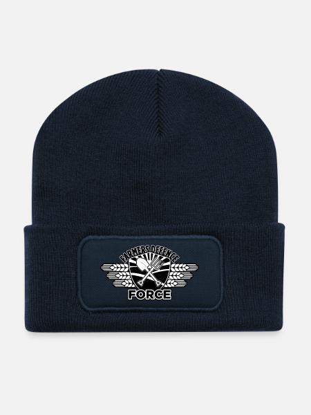 Farmers Defence Force - Recycled Patch Beanie - french navy
